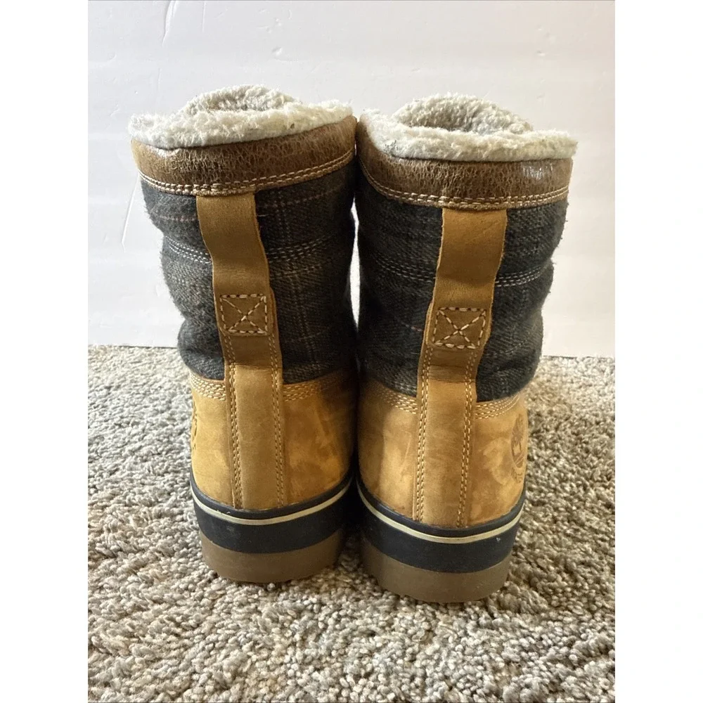 Timberland Men's Spruce Mountain Insulated‎ Waterproof Boots Wheat Mid Size 9